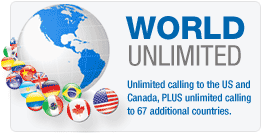 World Unlimited Residential Calling Plan